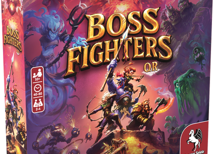 Boss Fighters QR - Engelse speldoos in 3D