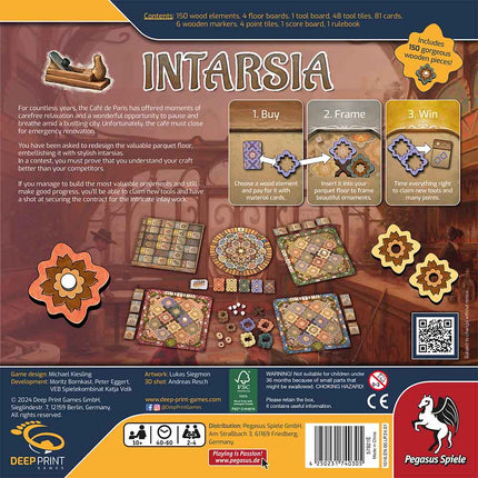 Intarsia Box Back