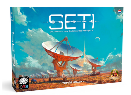SETI: The Search for Extraterrestrial Intelligence (incl. promo) - Board game (NL)