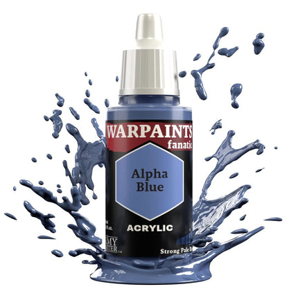 The Army Painter Warpaints Fanatic: Alpha Blue (18ml) - Verf