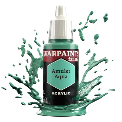 The Army Painter Warpaints Fanatic: Amulet Aqua (18ml) - Paint