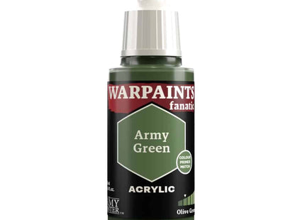 The Army Painter Warpaints Fanatic: Army Green (18ml) - Paint