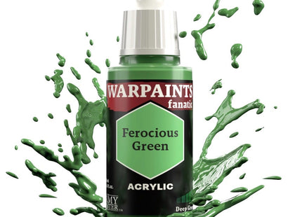 The Army Painter Warpaints Fanatic: Ferocious Green (18ml) - Paint