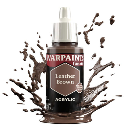 The Army Painter Warpaints Fanatic: Leather Brown (18ml) - Verf