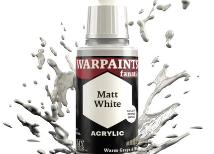 The Army Painter Warpaints Fanatic: Mattweiß (18 ml) – Farbe