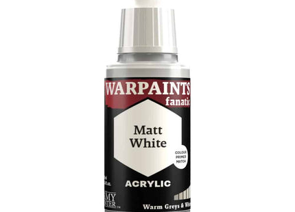 The Army Painter Warpaints Fanatic: Mattweiß (18 ml) – Farbe