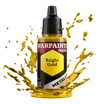 The Army Painter Warpaints Fanatic: Metallic Bright Gold (18ml) - Verf
