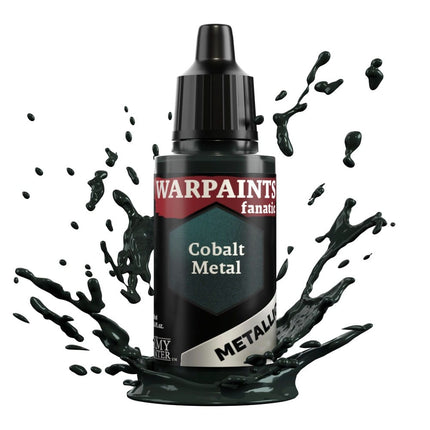 The Army Painter Warpaints Fanatic: Metallic Cobalt Metal (18ml) - Verf
