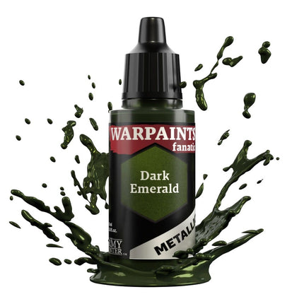 The Army Painter Warpaints Fanatic: Metallic Dark Emerald (18ml) - Verf