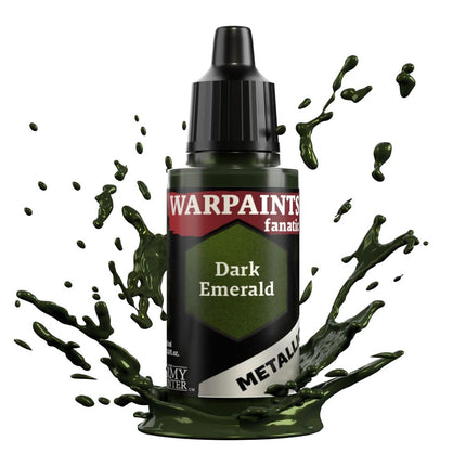 The Army Painter Warpaints Fanatic: Metallic Dark Emerald (18 ml) – Farbe