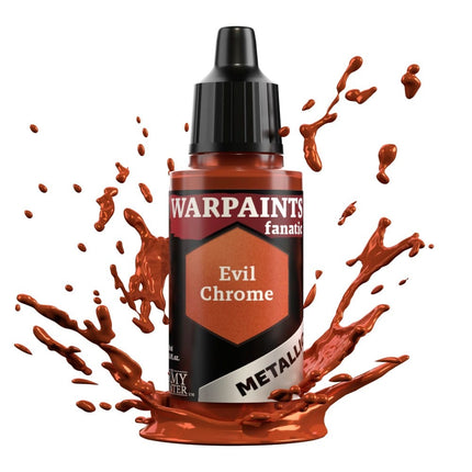 The Army Painter Warpaints Fanatic: Metallic Evil Chrome (18ml) - Verf