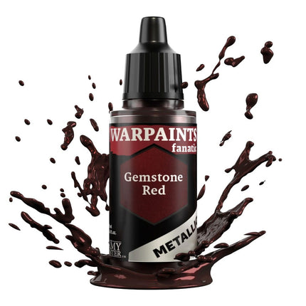 The Army Painter Warpaints Fanatic: Metallic Gemstone Red (18 ml) – Farbe