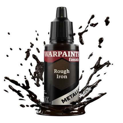 The Army Painter Warpaints Fanatic: Metallic Rough Iron (18ml) - Verf