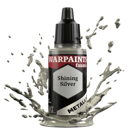 The Army Painter Warpaints Fanatic: Metallic Shining Silver (18ml) - Verf