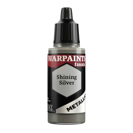 The Army Painter Warpaints Fanatic: Metallic Shining Silver (18ml) - Paint