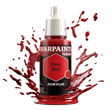 The Army Painter Warpaints Fanatic: Pure Red (18ml) - Paint