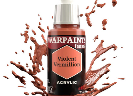 The Army Painter Warpaints Fanatic: Violent Vermilion (18ml) - Verf