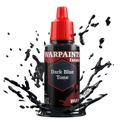 The Army Painter Warpaints Fanatic: Wash Dark Blue Tone (18ml) - Paint