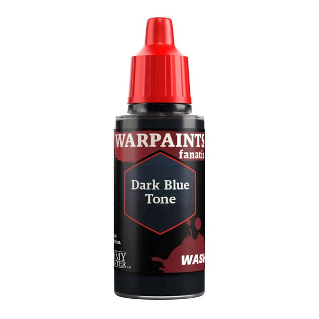 The Army Painter Warpaints Fanatic: Wash Dark Blue Tone (18 ml) – Farbe