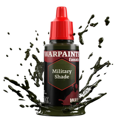 The Army Painter Warpaints Fanatic: Wash Military Shade (18ml) - Verf