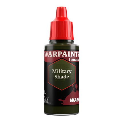 The Army Painter Warpaints Fanatic: Wash Military Shade (18ml) - Verf