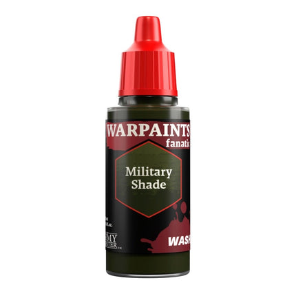 The Army Painter Warpaints Fanatic: Wash Military Shade (18 ml) – Farbe