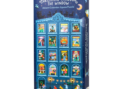 Christmas Through the Window: Jigsaw Advent Calendar - Adventskalender (ENG)