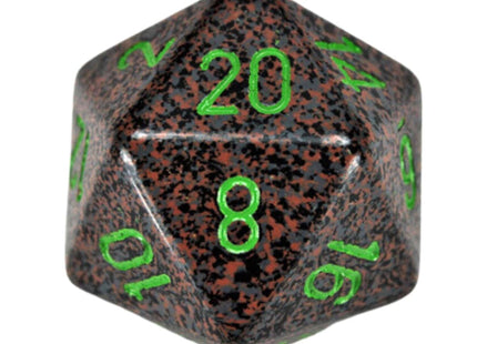 bordspel-accessoires-dobbelsteen-d20-earth-speckled-34mm