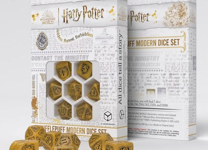 bordspel-accessoires-harry-potter-hufflepuff-modern-dice-set-yellow-7-stuks (1)