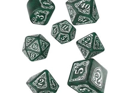 bordspel-accessoires-harry-potter-slytherin-modern-dice-set-green-7-stuks