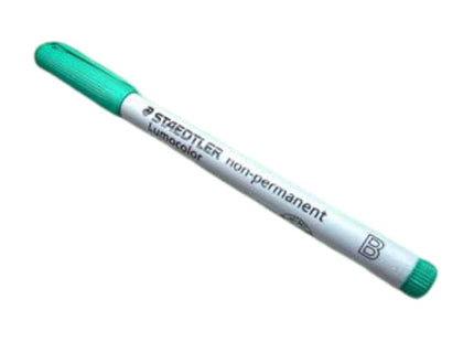 bordspel-accessoires-marker-single-broad-tip-groen