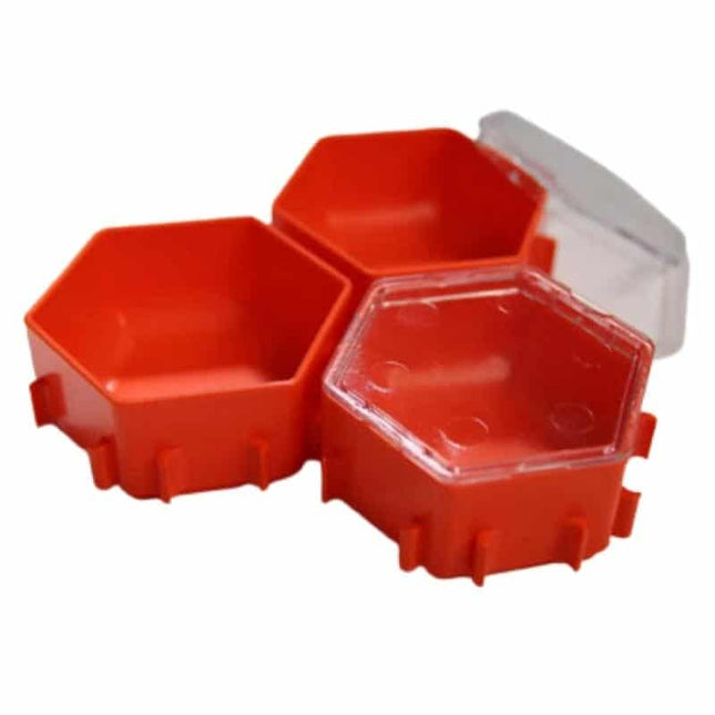 bordspel-accessoires-token-tray-honeycomb-oranje
