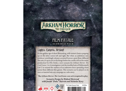 Arkham Horror LCG: Film Fatale Scenario Pack uitbreiding (ENG)