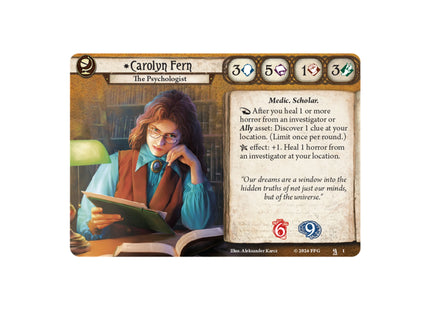Arkham Horror The Card Game: Carolyn Fern Investigator Deck uitbreiding (ENG)