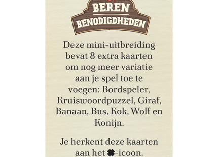 Berenbenodigdheden: Mini-uitbreiding (NL) [PRE ORDER]