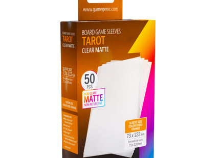 Board Game Matte Sleeves 'Tarot' 73 x 122 mm (50ST) - Accessoires