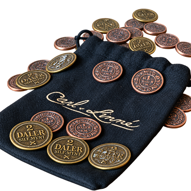 Carl von Linné: Metalen munten - Accessoires [PRE ORDER]