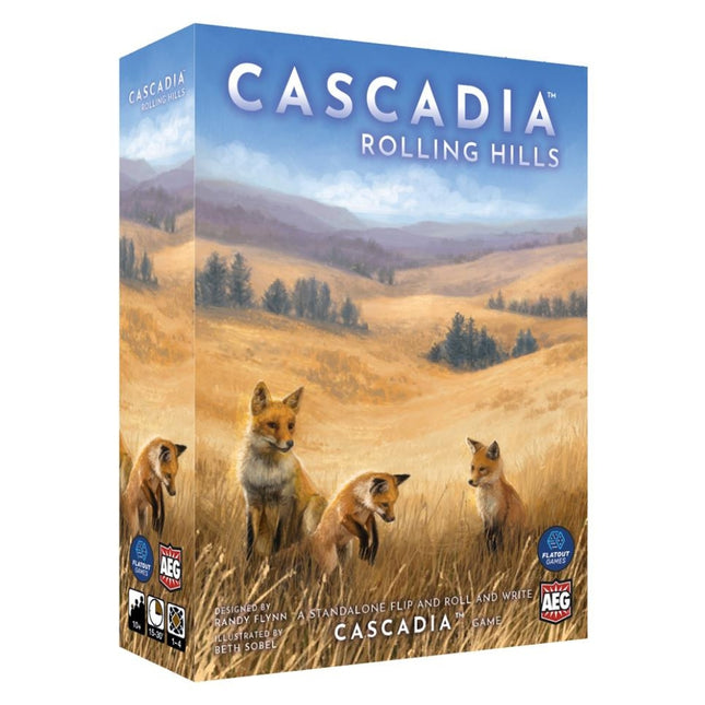 Cascadia: Rolling Hills - Dobbelspel (ENG)