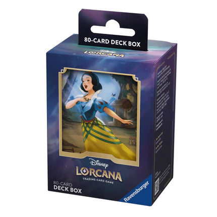 bordspellen disney lorcana deck box snow white set 4