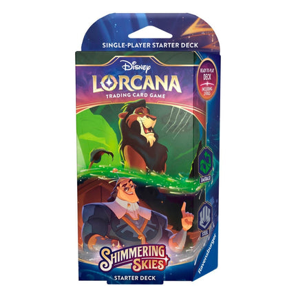 Disney Lorcana: Starter Deck Scar & Kronk Set 5 – Trading Card Game (ENG)