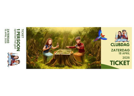 Tickets DSV Clubdag 18 april 2026 - Ticket