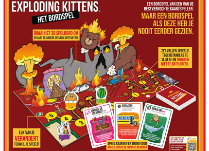 Exploding Kittens: The Board Game - Board Game (NL)