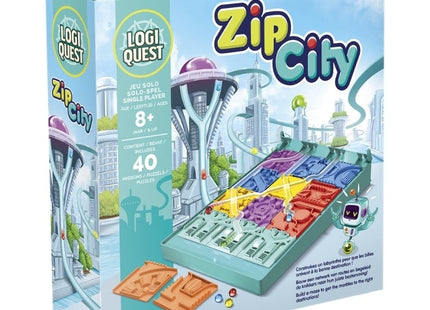 Logiquest: Zip City - Puzzelspel