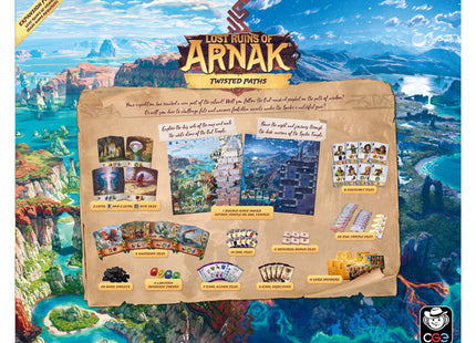 Lost ruins of Arnak: Twisted Paths expansion (ENG)