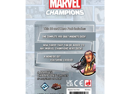 Marvel Champions LCG Magneto Hero Pack uitbreiding (ENG)