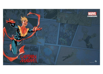 bordspellen-marvel-champions-lcg-captain-marvel-playmat