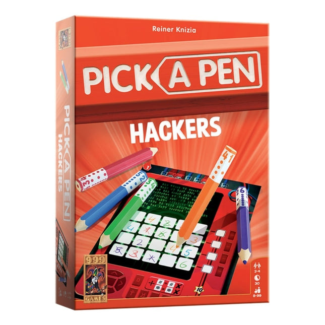 bordspellen pick a pen hackers