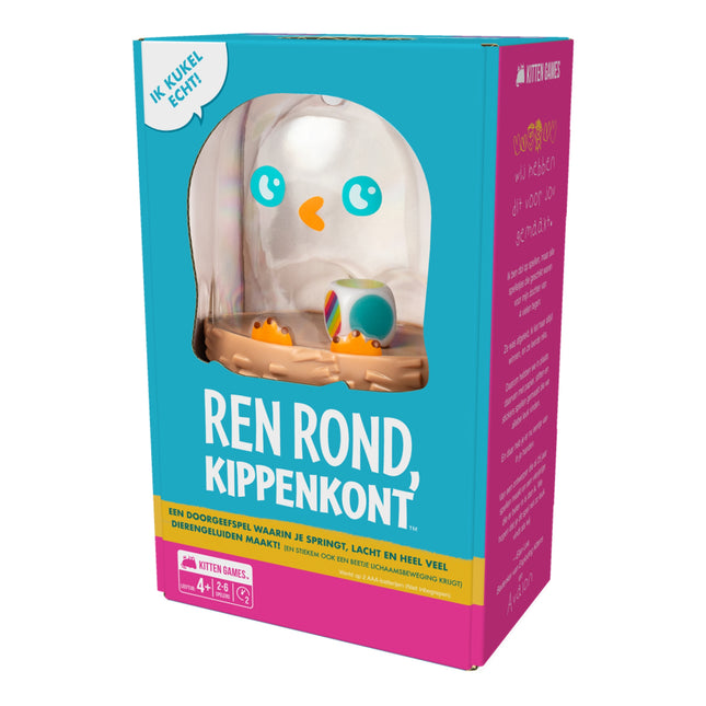 Run around, chicken butt! - Board game (NL) 