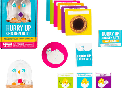 Run around, chicken butt! - Board game (NL) 