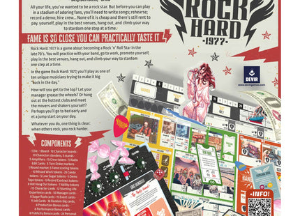 Rock Hard 1977 - Board Game (ENG)